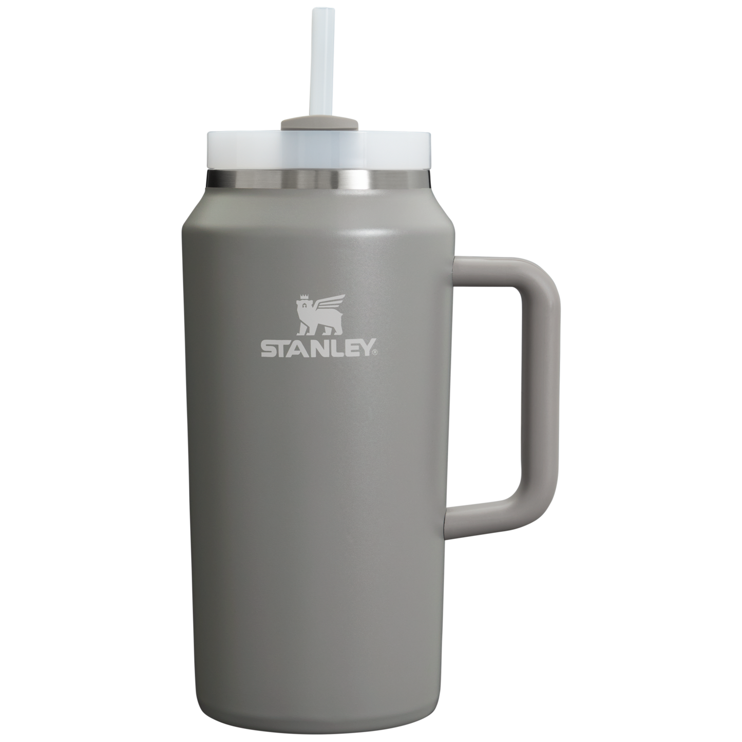 Car-Cup Friendly The Quencher H2.0 Flowstate Tumbler D365U - Double-Wall Vacuum Insulated Travel Tumbler with Straw - Stone
