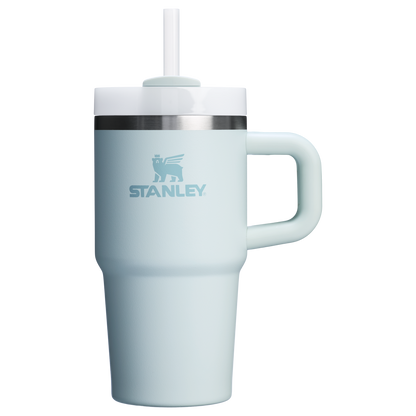 Double-Wall Vacuum The Quencher H2.O Flowstate Tumbler with Handle | Stanley Create D309N - Double-Wall Vacuum Insulated Travel Tumbler with Straw - Meadow