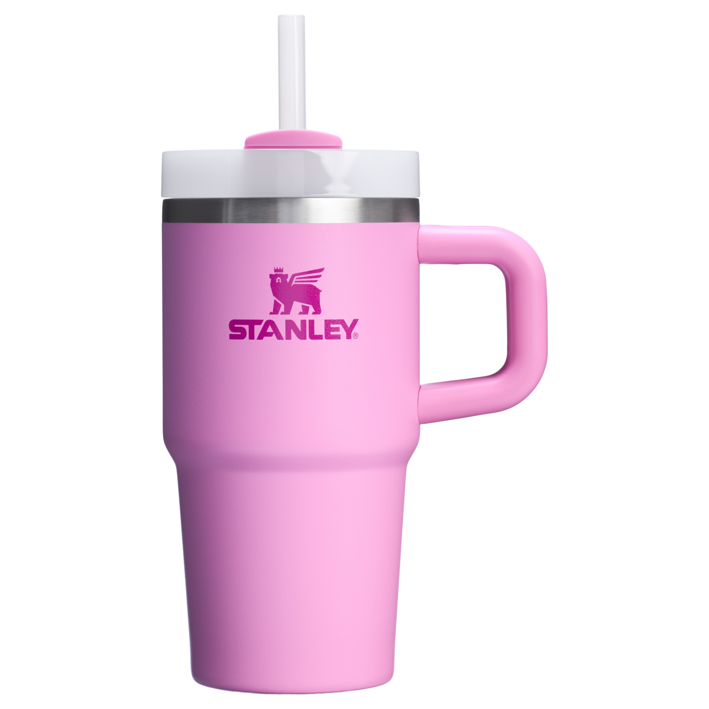 Car-Cup Friendly The Quencher H2.O Flowstate Tumbler D251V - Double-Wall Vacuum Insulated Travel Tumbler with Straw - Peony