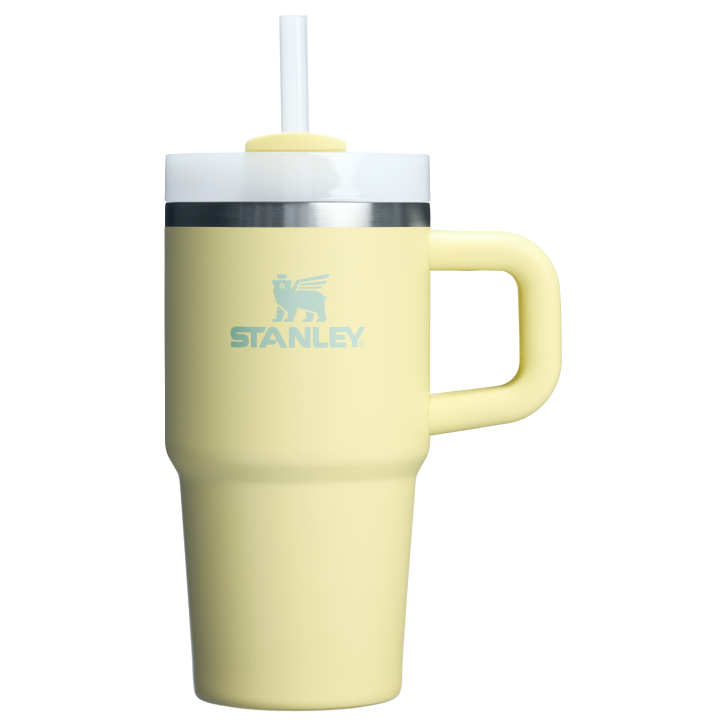 Car-Cup Friendly The Quencher H2.O Flowstate Tumbler D251V - Double-Wall Vacuum Insulated Travel Tumbler with Straw - Pomelo
