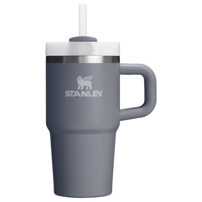 Splash-Resistant FlowState The Quencher H2.O Flowstate Tumbler | Stanley Create D274S - Double-Wall Vacuum Insulated Travel Tumbler with Straw Detail