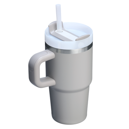 Insulated Travel The Quencher H2.O Flowstate Tumbler D069R - Premium Stainless Steel Straw Cup for All-Day Hydration Detail