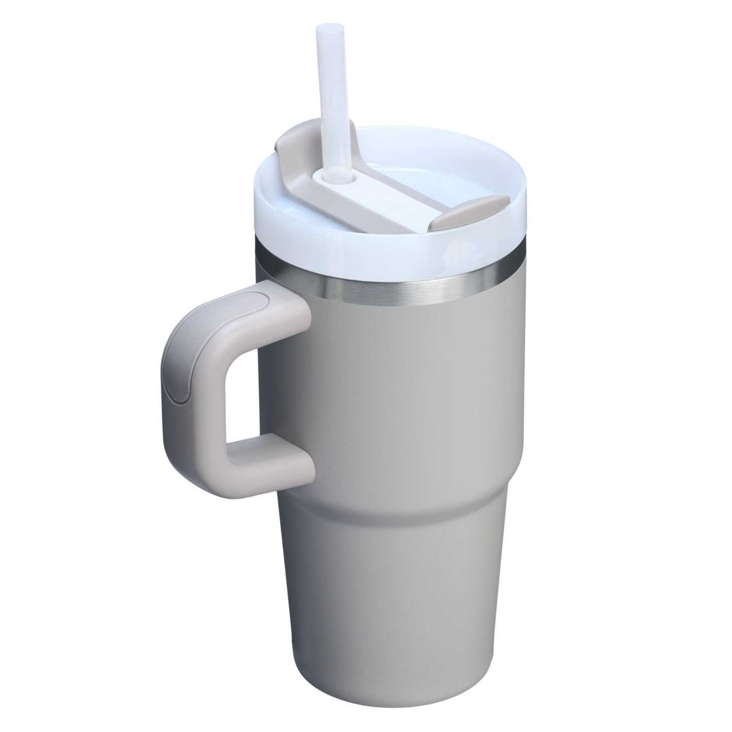 Splash-Resistant FlowState The Quencher H2.O Flowstate Tumbler | Stanley Create D274S - Double-Wall Vacuum Insulated Travel Tumbler with Straw Detail
