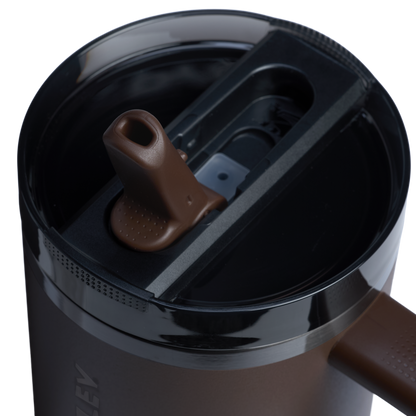 Large Capacity The Quencher H2.0 Flowstate Tumbler D050X - Double-Wall Vacuum Insulated Travel Tumbler with Straw Detail