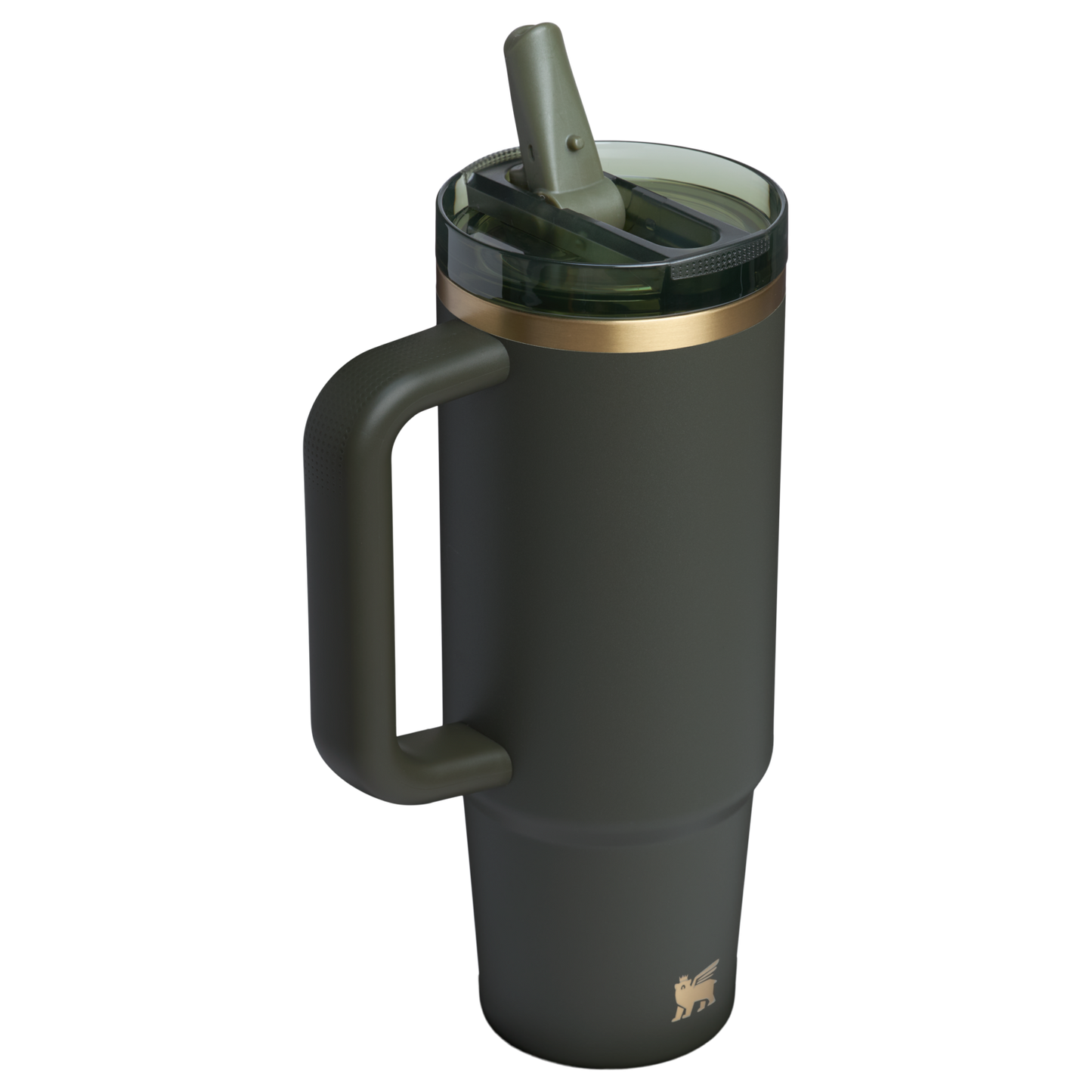 Splash-Resistant FlowState The Quencher H2.0 Flowstate Tumbler D051L - Double-Wall Vacuum Insulated Travel Tumbler with Straw Detail