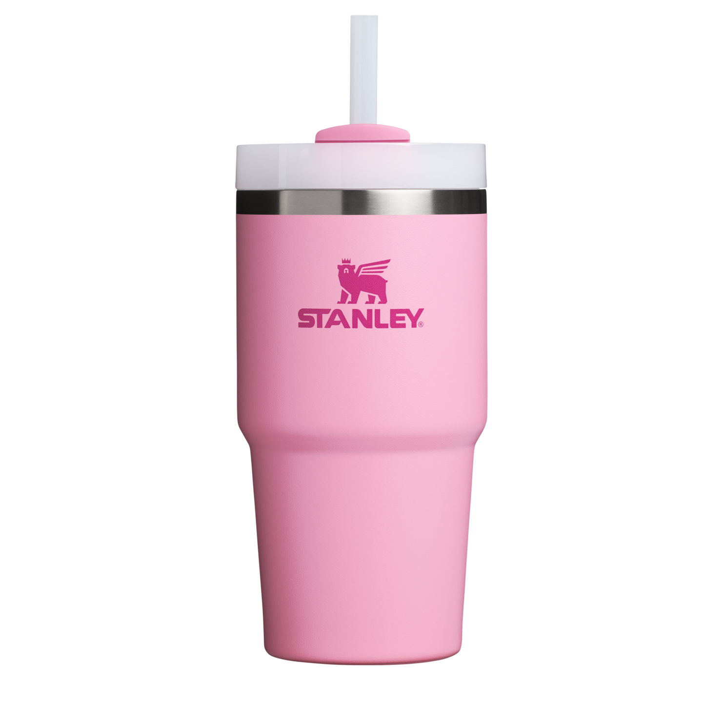 Double-Wall Vacuum The Quencher H2.0 Flowstate Tumbler D030T - Double-Wall Vacuum Insulated Travel Tumbler with Straw - Ash
