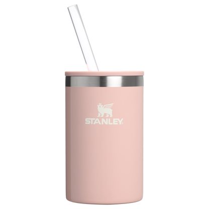 Leak-Proof Insulated The Everyday Can Cooler Cup | Stanley Create D313H - Compact All-Weather Soft-Sided Cooler Backpack - Peach Whip Gloss