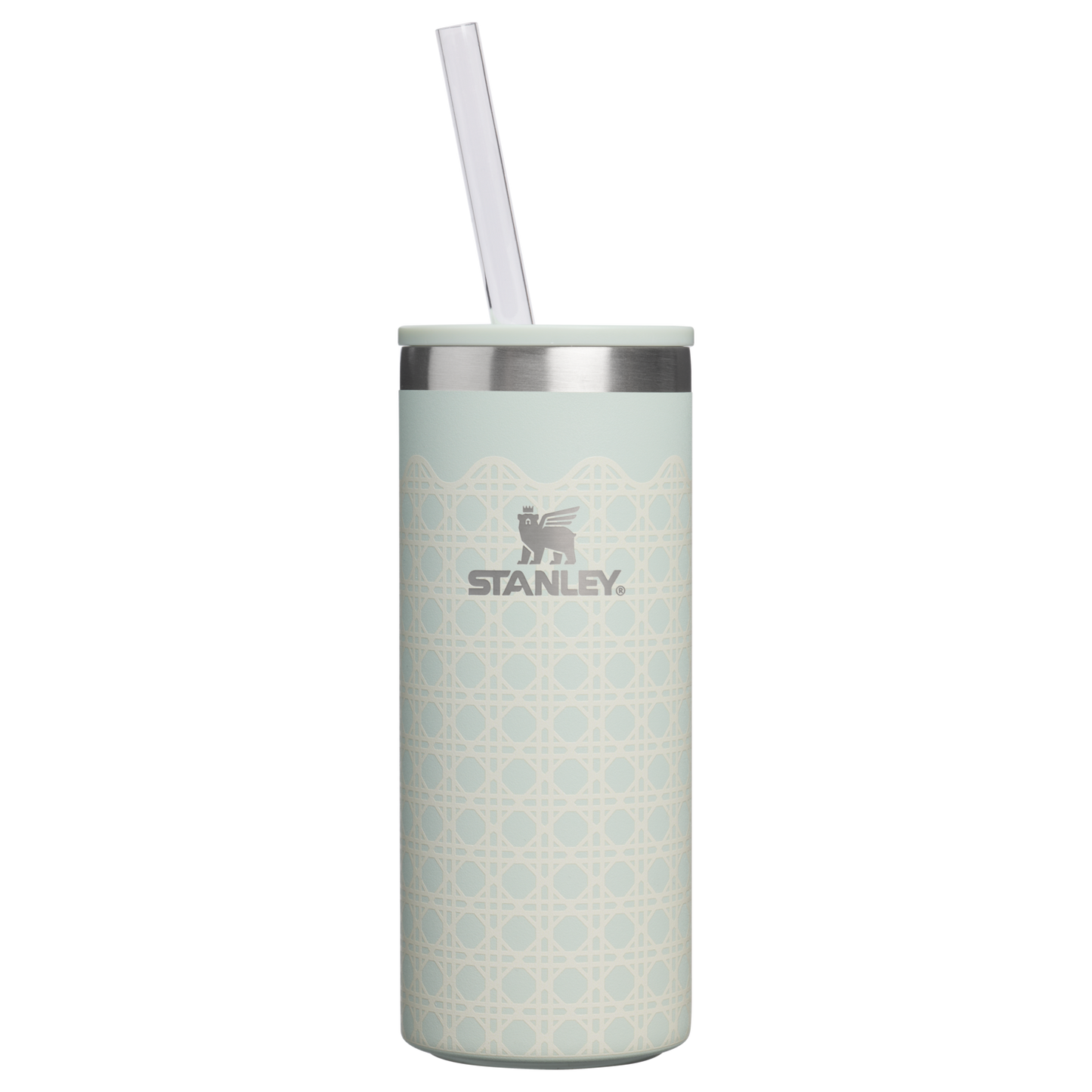 Heavy-Duty Tote The Everyday Slim Can Cooler Cup D350R - Heavy-Duty Ice-Retention Food & Beverage Carrier - Mist Rattan