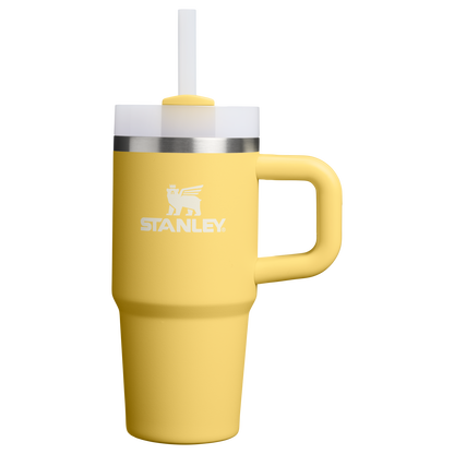 Double-Wall Vacuum The Quencher H2.O Flowstate Tumbler D068Z - Double-Wall Vacuum Insulated Travel Tumbler with Straw - Daffodil