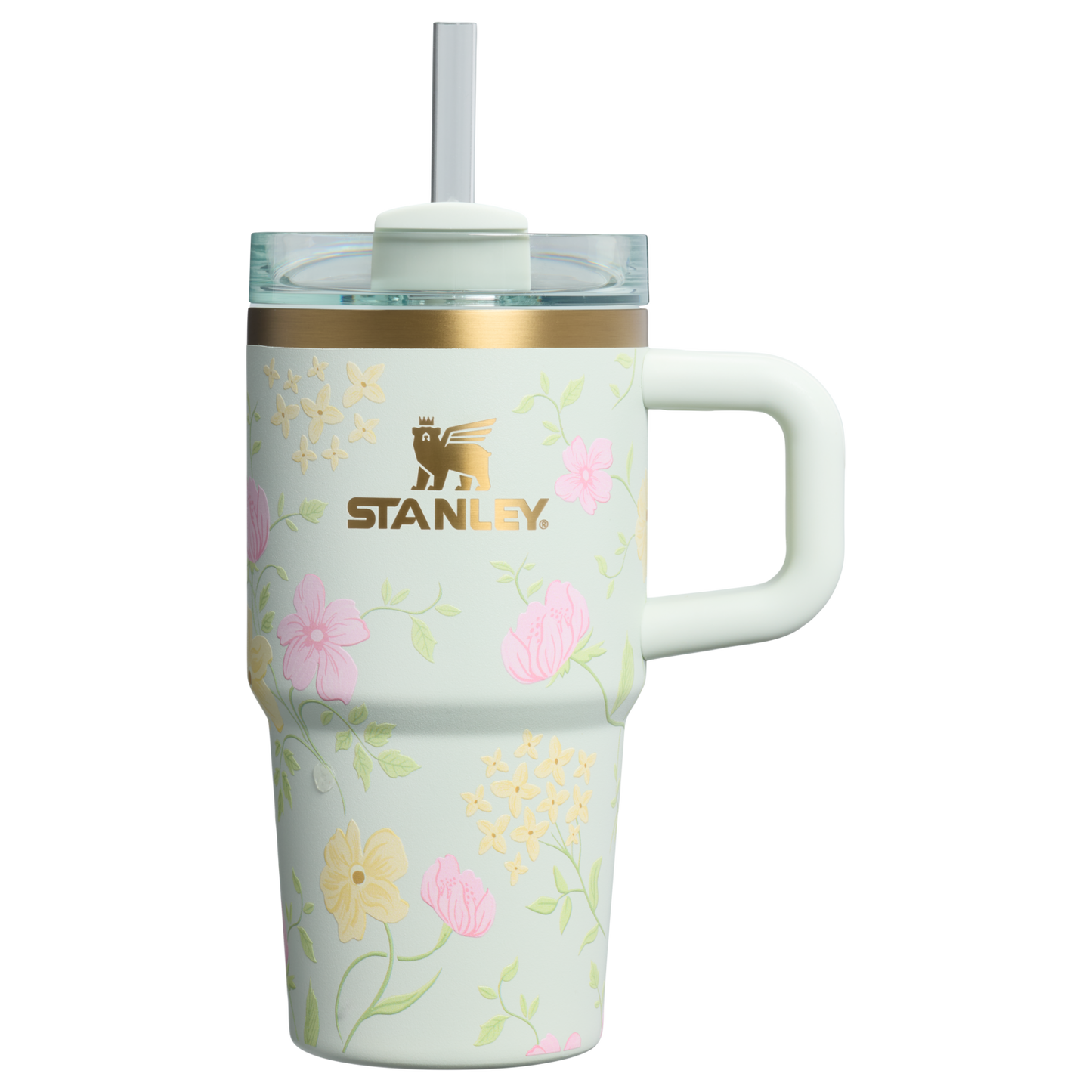 Insulated Travel The Easter Quencher H2.0  Flowstate Tumbler D259S - 40oz Large Capacity Car-Cup Friendly Quencher - Spring Blossoms