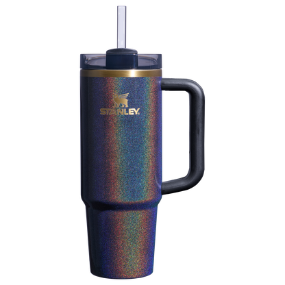 Large Capacity The Dream Weaver Quencher H2.0 Flowstate Tumbler D283T - Double-Wall Vacuum Insulated Travel Tumbler with Straw - Star Shine