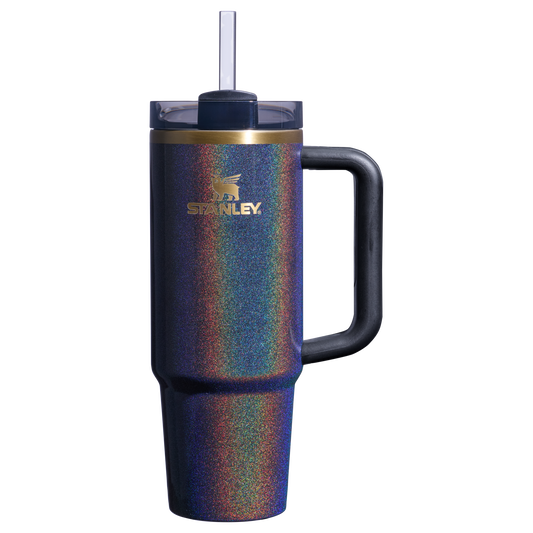 Large Capacity The Dream Weaver Quencher H2.0 Flowstate Tumbler D283T - Double-Wall Vacuum Insulated Travel Tumbler with Straw - Star Shine