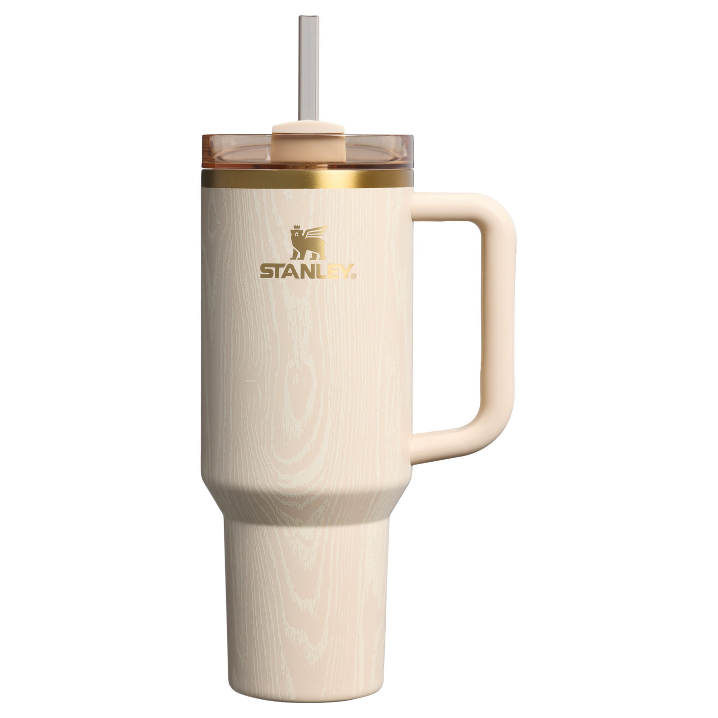 Splash-Resistant FlowState The Cheers & Cheer Quencher H2.0 Flowstate Tumbler D188Q - Premium Stainless Steel Straw Cup for All-Day Hydration - Birch Woodgrain