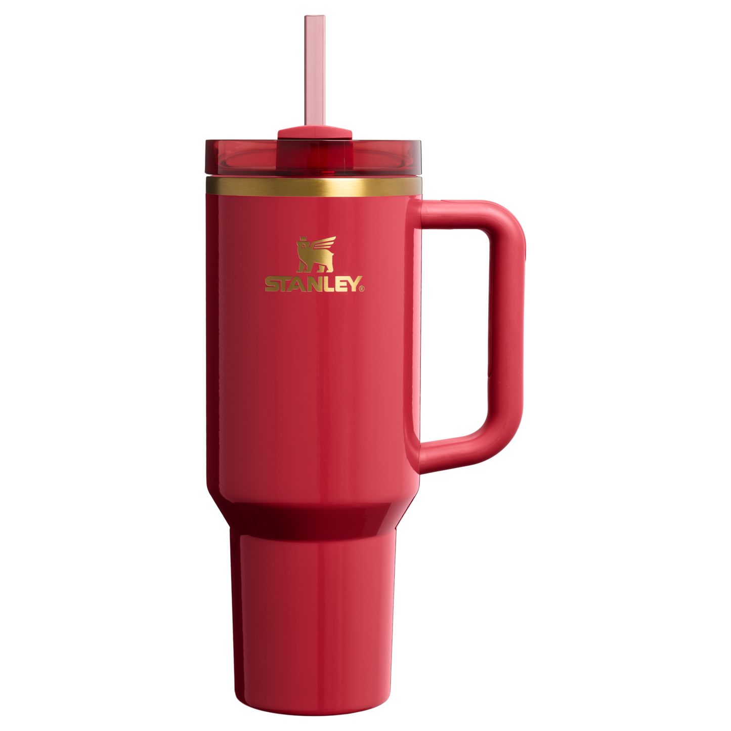 Splash-Resistant FlowState The Cheers & Cheer Quencher H2.0 Flowstate Tumbler D188Q - Premium Stainless Steel Straw Cup for All-Day Hydration - Holly Berry Gloss