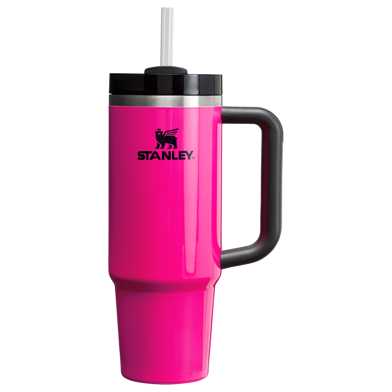 Splash-Resistant FlowState The Quencher H2.0 Flowstate Tumbler D051L - Double-Wall Vacuum Insulated Travel Tumbler with Straw Detail