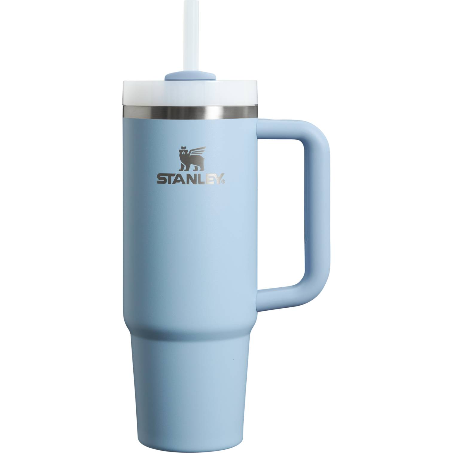 Splash-Resistant FlowState The Quencher H2.0 Flowstate Tumbler D051L - Double-Wall Vacuum Insulated Travel Tumbler with Straw Detail