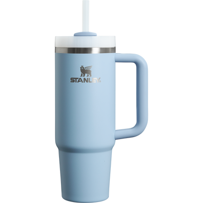 Splash-Resistant FlowState The Quencher H2.0 Flowstate Tumbler D051L - Double-Wall Vacuum Insulated Travel Tumbler with Straw Detail