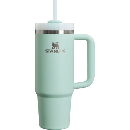 Splash-Resistant FlowState The Quencher H2.0 Flowstate Tumbler D051L - Double-Wall Vacuum Insulated Travel Tumbler with Straw Detail