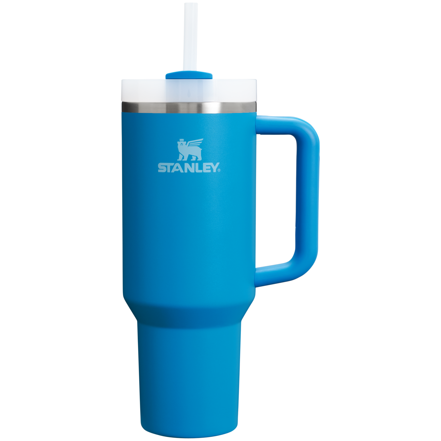 Splash-Resistant FlowState The Quencher H2.0 Flowstate Tumbler D051L - Double-Wall Vacuum Insulated Travel Tumbler with Straw Detail
