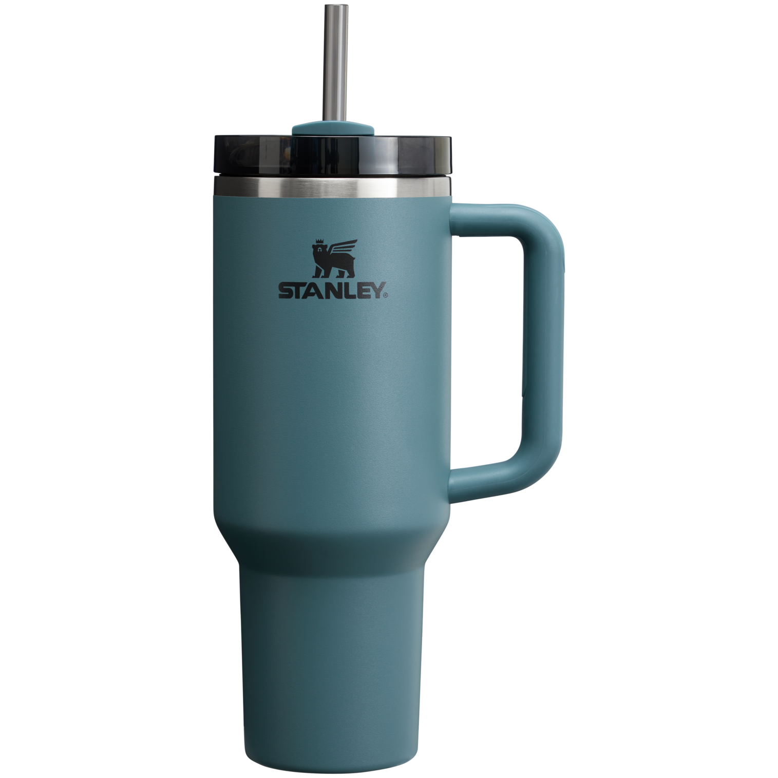 Splash-Resistant FlowState The Quencher H2.0 Flowstate Tumbler D051L - Double-Wall Vacuum Insulated Travel Tumbler with Straw Detail