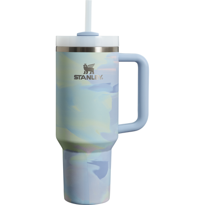Large Capacity The Quencher H2.0 Flowstate Tumbler D050X - Double-Wall Vacuum Insulated Travel Tumbler with Straw Detail