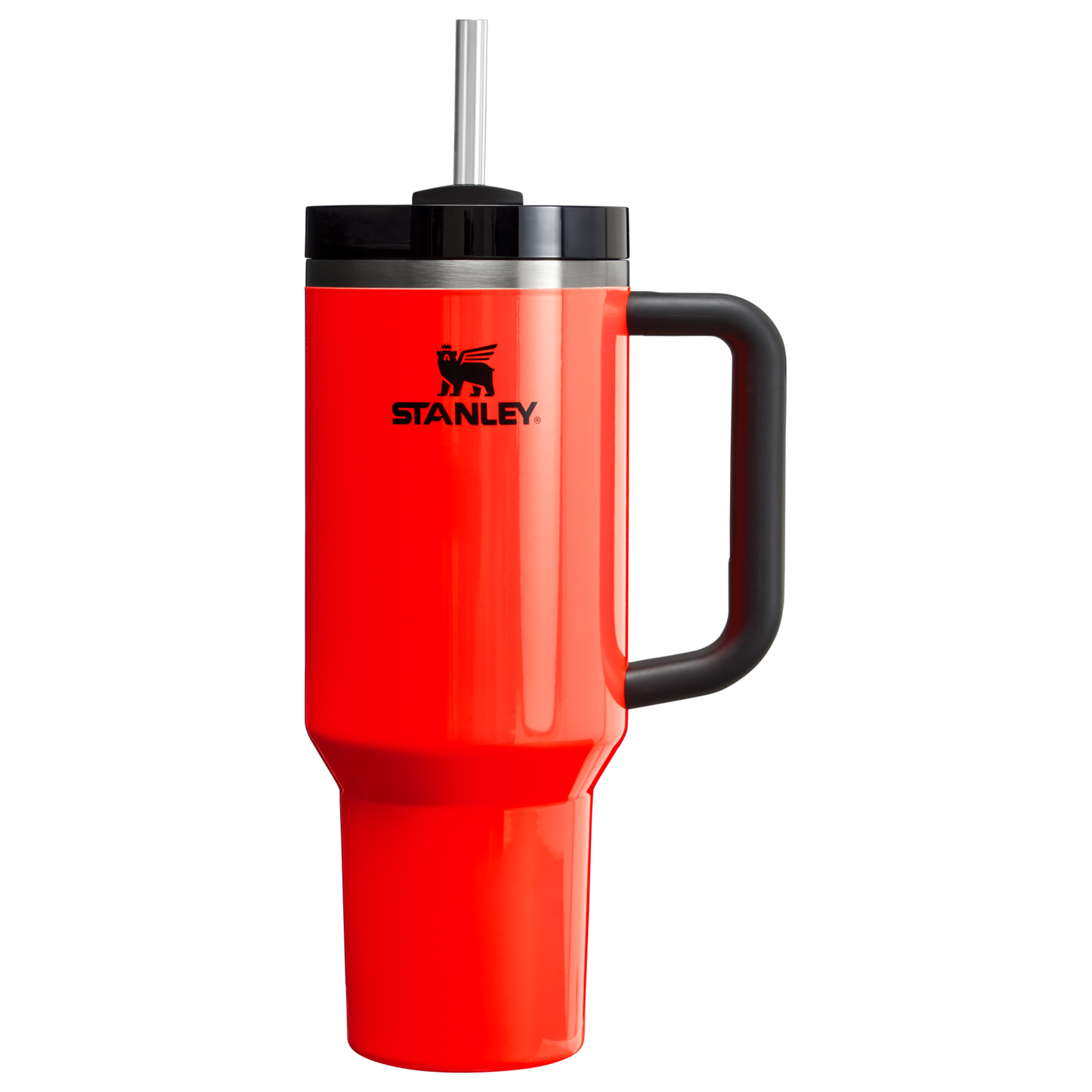 Splash-Resistant FlowState The Quencher H2.0 Flowstate Tumbler D051L - Double-Wall Vacuum Insulated Travel Tumbler with Straw Detail