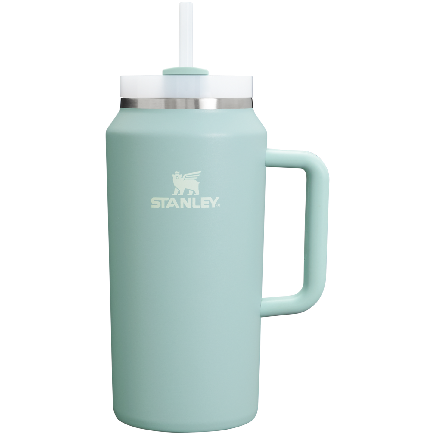 Car-Cup Friendly The Quencher H2.0 Flowstate Tumbler D365U - Double-Wall Vacuum Insulated Travel Tumbler with Straw - Seafoam