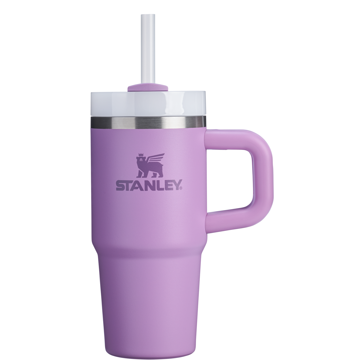 Double-Wall Vacuum The Quencher H2.O Flowstate Tumbler D068Z - Double-Wall Vacuum Insulated Travel Tumbler with Straw - Lilac