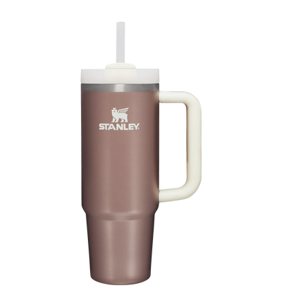 Splash-Resistant FlowState The Quencher H2.0 Flowstate Tumbler D051L - Double-Wall Vacuum Insulated Travel Tumbler with Straw Detail