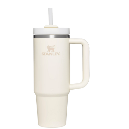 Splash-Resistant FlowState The Quencher H2.0 Flowstate Tumbler D051L - Double-Wall Vacuum Insulated Travel Tumbler with Straw Detail